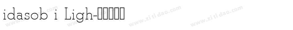 idasob i Ligh字体转换